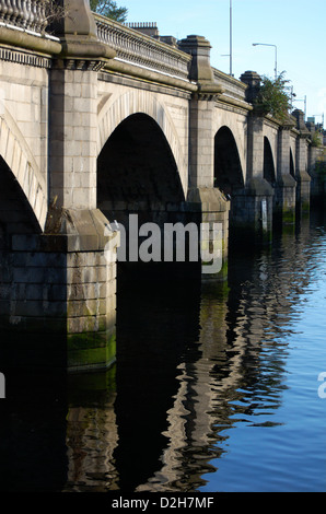 Jamaica Street bridge over the River Clyde in Glasgow, Scotland Stock Photo