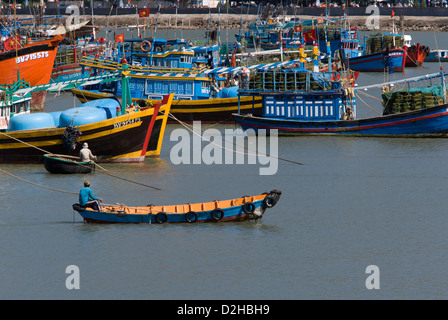 Fishing Boats, Vung Tau, Vietnam Stock Photo