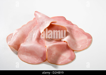 Berlin, Germany, ham slices Stock Photo