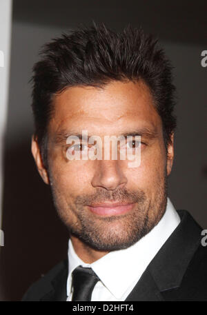 Jan. 24, 2013 - New York, New York, U.S. - Actor MANU BENNETT attends the New York screening for final season of the Starz TV show 'Spartacus: War of the Damned' held the Museum of Modern Art. (Credit Image: Credit:  Nancy Kaszerman/ZUMAPRESS.com/Alamy live news) Stock Photo