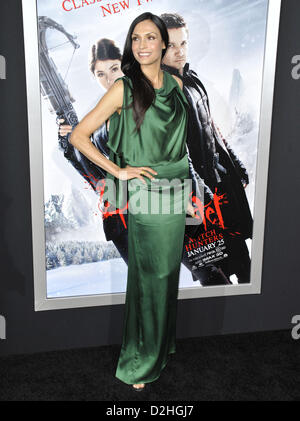 Jan. 24, 2013 - Los Angeles, California, U.S. - Famke Janssen attending the Los Angeles Premiere of ''Hansel And Gretel Witch Hunters'' held at the Grauman's Chinese Theatre in Hollywood(Credit Image: Credit:  D. Long/Globe Photos/ZUMAPRESS.com/Alamy live news) Stock Photo