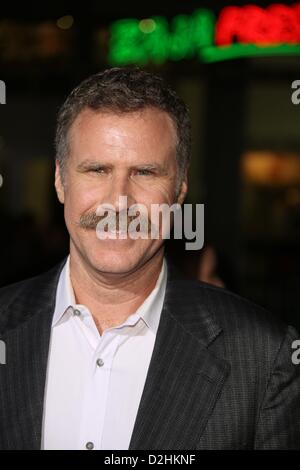 US actor Will Ferrell arrives for the premiere of the movie 'Hansel & Gretel: Witch Hunters' at Grauman's Chinese Theatre in Los Angeles, USA, 24 January 2013. Photo: Hubert Boesl Stock Photo