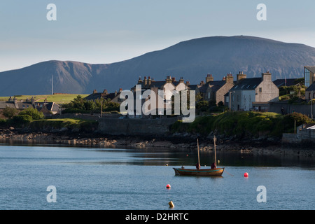 Orkney Islands, Stromness waterfront Stock Photo