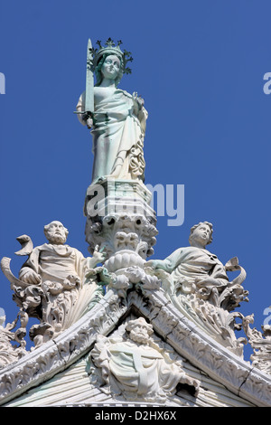 Details from Basilica St Mark's in Venice Stock Photo