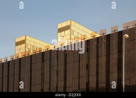 Luxembourg, Grand Duchy of Luxembourg, the detail of the Jean Monnet building Stock Photo
