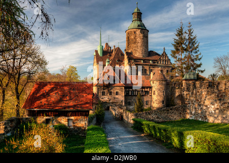 Czocha castle in Sucha, Lower Silesia Province, Poland, Europe Stock Photo