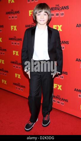 Keidrich Sellati at arrivals for THE AMERICANS Series Premiere on FX, Directors Guild of America (DGA) Theater, New York, NY January 26, 2013. Photo By: Andres Otero/Everett Collection/Alamy Live News Stock Photo