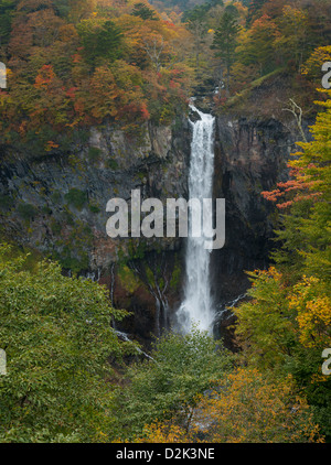 Kegon waterfall in Nikko Japan. One of Japan's three highest waterfalls. Stock Photo