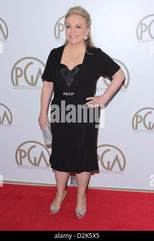 Jan. 27, 2013 - Los Angeles, California, U.S. - Jacki Weaver  attends  24th Annual Producers Guild Awards  on 26th January 2013 at The Beverly Hilton Hotel, Beverly Hills, CA.USA.(Credit Image: © TLeopold/Globe Photos/ZUMAPRESS.com) Stock Photo