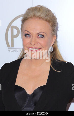 Jan. 27, 2013 - Los Angeles, California, U.S. - Jacki Weaver  attends  24th Annual Producers Guild Awards  on 26th January 2013 at The Beverly Hilton Hotel, Beverly Hills, CA.USA.(Credit Image: © TLeopold/Globe Photos/ZUMAPRESS.com) Stock Photo