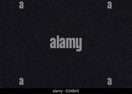 Closeup detail of dark leather texture background. Stock Photo