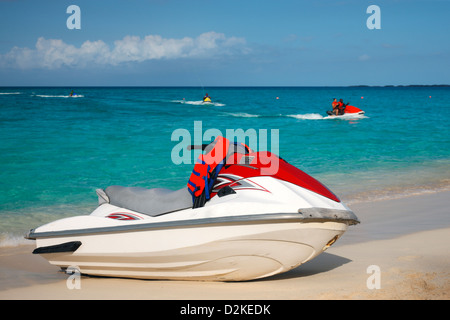 Nassau, Bahamas, water scooter, Jet ski Stock Photo