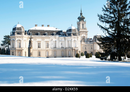 Detail from the Festetics castle in Keszthely, Hungary Stock Photo