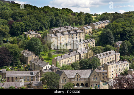 Hebden Bridge, Calder Valley, West Yorkshire, England, UK Stock Photo