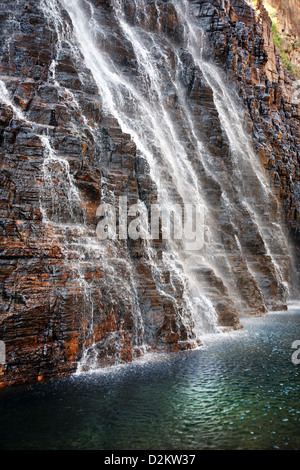 Twin Falls waterfall. Kakadu National Park, Northern Territory, Australia. Stock Photo