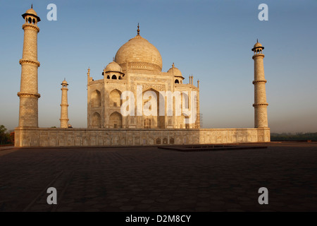 The Taj Mahal, one of the seven wonders of the world Stock Photo