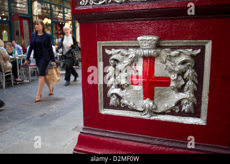 Leadenhall Market in London Stock Photo