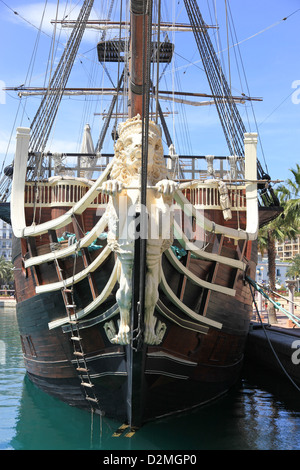 Spanish Galleon Stock Photo