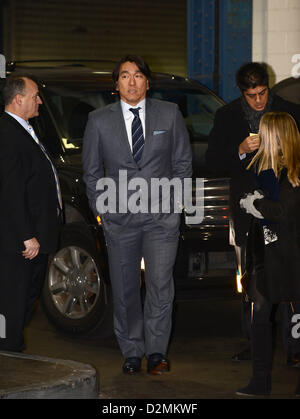 Hideki Matsui, JANUARY 24, 2013 - Baseball : Hideki Matsui of Japan attends the 10th Anniversary Joe Torre Safe At Home Foundation Gala at Pier Sixty, Chelsea Piers in New York City, New York, United States. (Photo by AFLO) Stock Photo