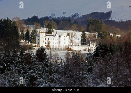 Blair Castle, Blair Atholl, Perthshire, Perth and Kinross Scotland, UK Stock Photo