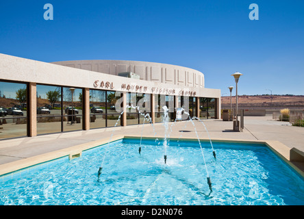 Carl Hayden Visitor Centre at Glen Canyon Dam, near Page, Arizona, United States of America, North America Stock Photo