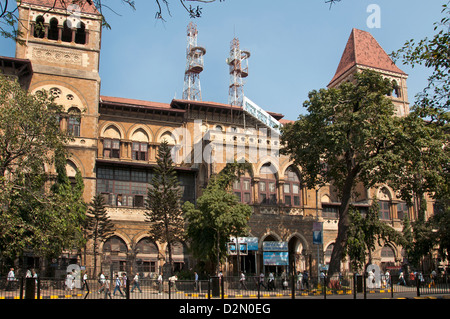 Mumbai Mahatma Gandhi MG Road Fort ( Bombay ) India background Clock ...