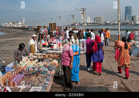 Haji Ali Mosque The Suburbs Bandra Mumbai ( Bombay ) India Bay Modern Architecture Stock Photo