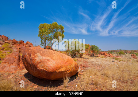 Kundjarra (the Pebbles) granite boulders, Northern Territory, Australia, Pacific Stock Photo