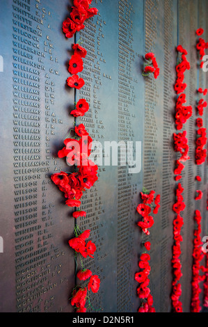 Roll of Honour at the Australian War Memorial, Canberra, Australian Capital Territory, Australia, Pacific Stock Photo