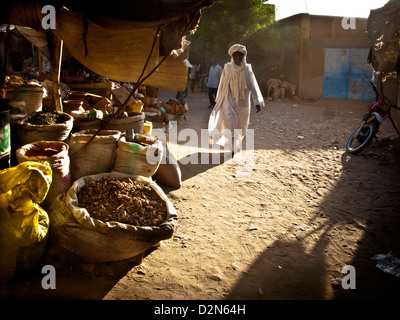 Gao market. Mali .West Africa. Stock Photo