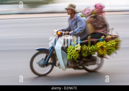 Sisowath Quay, Phnom Penh, Cambodia, Indochina, Southeast Asia, Asia Stock Photo