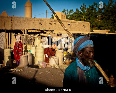 Gao market. Mali .West Africa. Stock Photo