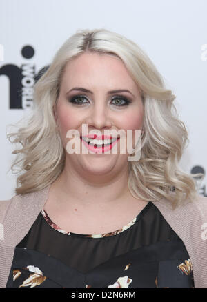 CLAIRE RICHARDS FASHION WORLD APPOINT CLAIRE RICHARDS AS IT'S NEW BRAND AMBASSADOR LONDON ENGLAND UK 29 January 2013 Stock Photo