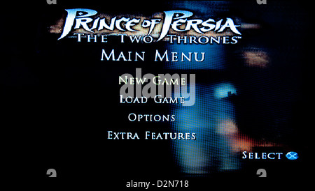 Prince of Persia - The Two Thrones - Sony Playstation 2 PS2 - Editorial use  only Stock Photo - Alamy