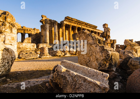 Temple of Bacchus. Baalbek, Lebanon Stock Photo