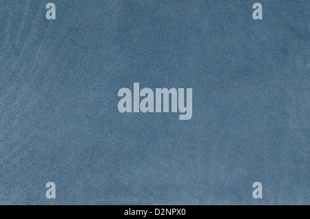 Blue leather texture closeup, useful as background Stock Photo