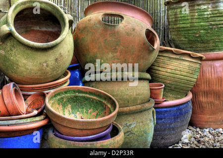 Mosscovered Clay Pots Gardening Dress Up A Clay Or Terracotta Pot With A  Coating Of Living Moss Stock Photo - Download Image Now - iStock