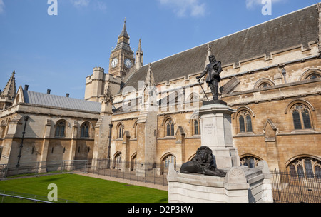 Palace of Westminster (aka The Houses of Parliament), London, England, UK Stock Photo