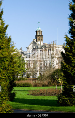 cardiff university building cathays park cardiff south wales uk Stock Photo