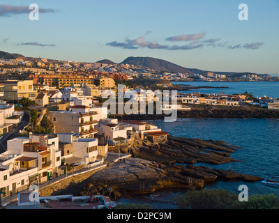 La Caleta on Tenerife's west coast, Canary Islands, Spain Stock Photo