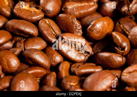 Berlin, Germany, industrially roasted coffee plantations of African coffee beans Stock Photo