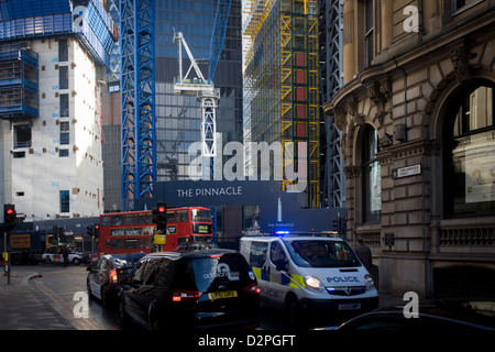 City of London Police Bishopsgate police station public entrance Stock ...