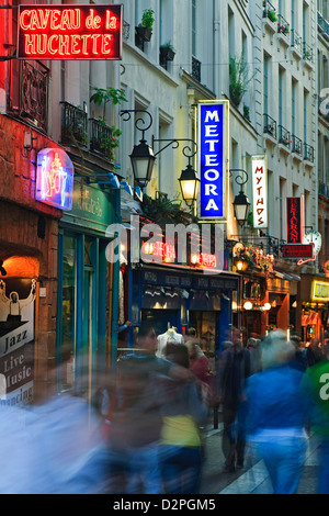 Rue de la Huchette, Paris, France Stock Photo