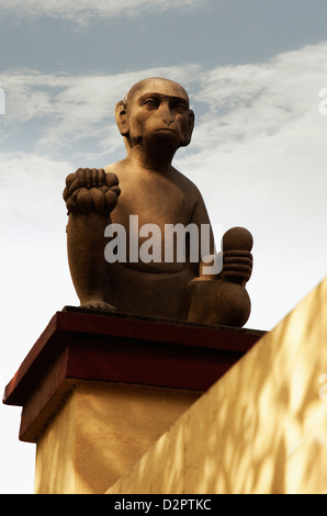 Low angle view of a statue, Lakshmi Narayan Temple, New Delhi, India Stock Photo