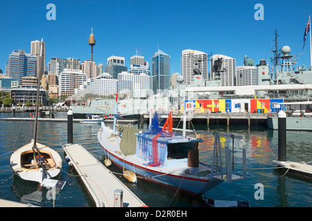 Darling Harbour, Sydney, New South Wales, Australia, Pacific Stock Photo