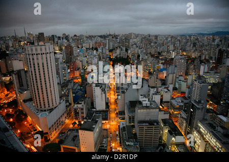 Skyline of Sao Paulo, Brazil, South America Stock Photo