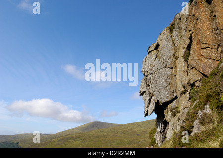 The Grey Man of Merrick, Galloway Hills, Dumfries and Galloway, Scotland, United Kingdom, Europe Stock Photo