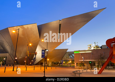 Denver Art Museum, Denver, Colorado, United States of America, North America Stock Photo