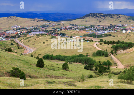 Landscape near Cripple Creek, Colorado, United States of America, North America Stock Photo