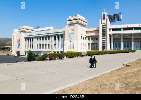 Kim Il Sung Stadium, Pyongyang, Democratic People's Republic of Korea (DPRK), North Korea, Asia Stock Photo